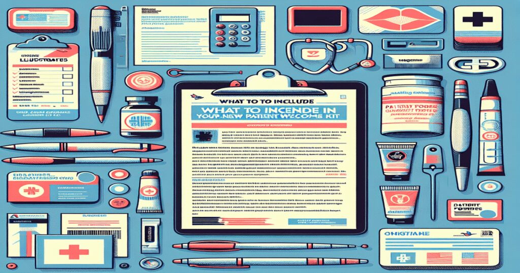 What to include in your new patient welcome kit